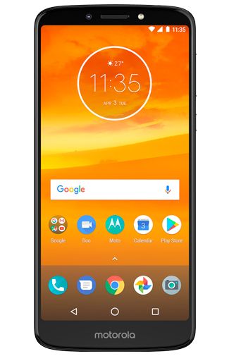 Motorola Moto E5 Plus front