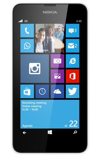 Nokia Lumia 635 front