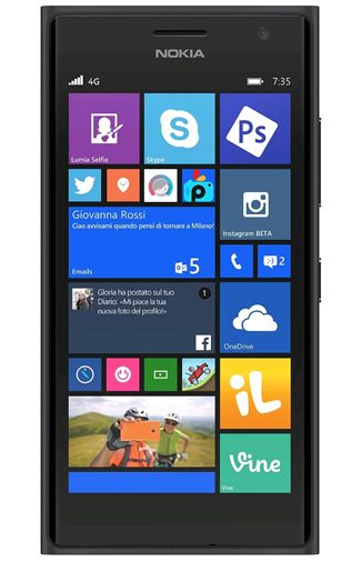 Nokia Lumia 735 front