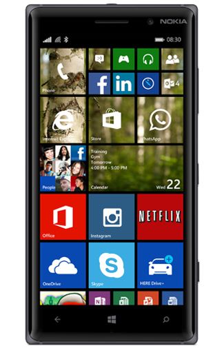 Nokia Lumia 830 front