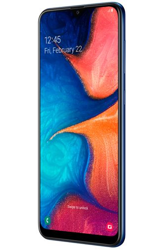 Samsung Galaxy A20e perspective-r