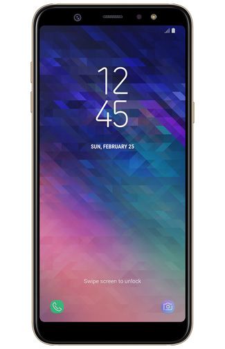 Samsung Galaxy A6+ front