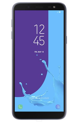 Samsung Galaxy J6 front