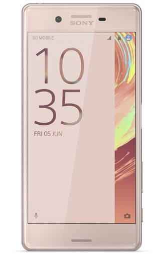 Sony Xperia X front