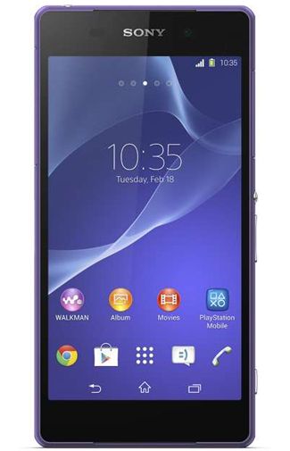 Sony Xperia Z2 front