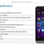BlackBerry A10 specificaties