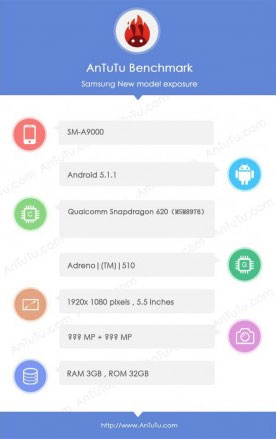 Galaxy-A9-benchmark