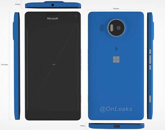 Lumia-950-XL-afmetingen