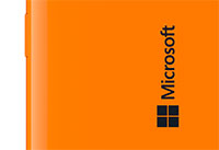 Microsoft-achterkant