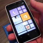 Nokia Lumia 620 homescreen