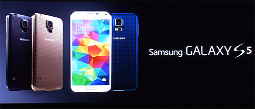 Samsung Galaxy S5 - persconferentie 1