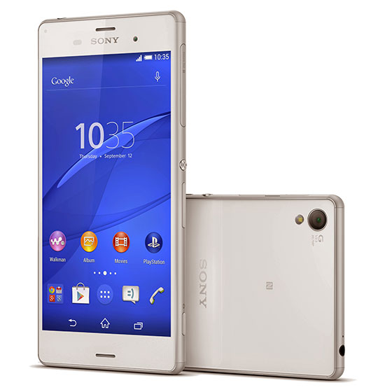 Sony Xperia Z3 voorkant