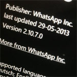 WhatsApp update